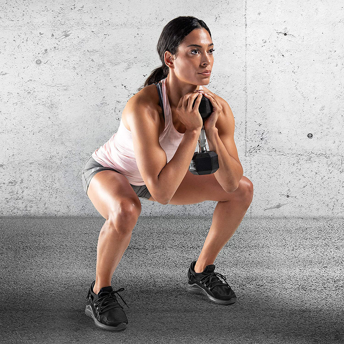 Rubber Hex Dumbbells (Pairs) - Image 5