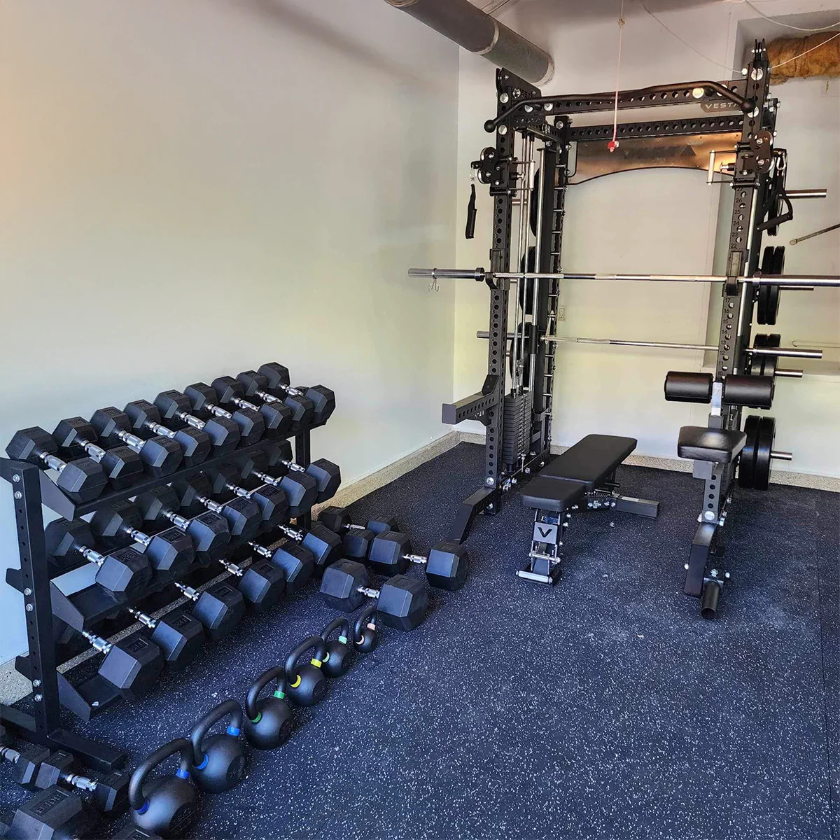 Rubber Hex Dumbbells (Pairs) - Image 7