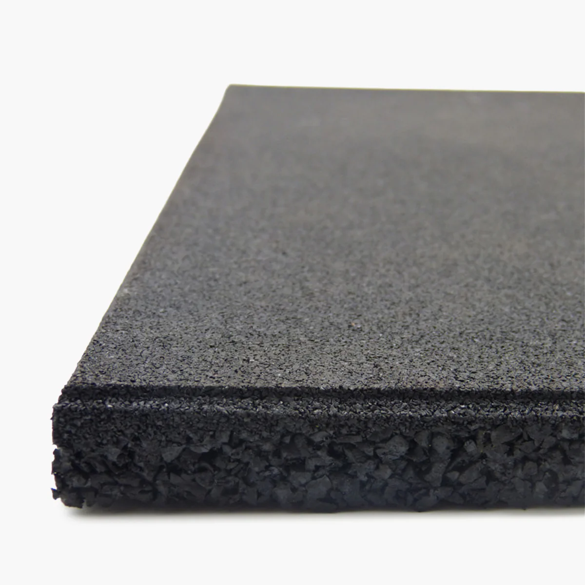 Premium 3'3" x 3'3" Gym Flooring Mat - 0.6" Thick Rubber - Image 3