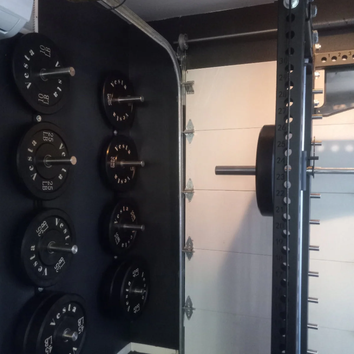 Wall Mount Weight Plate Holder - Image 4