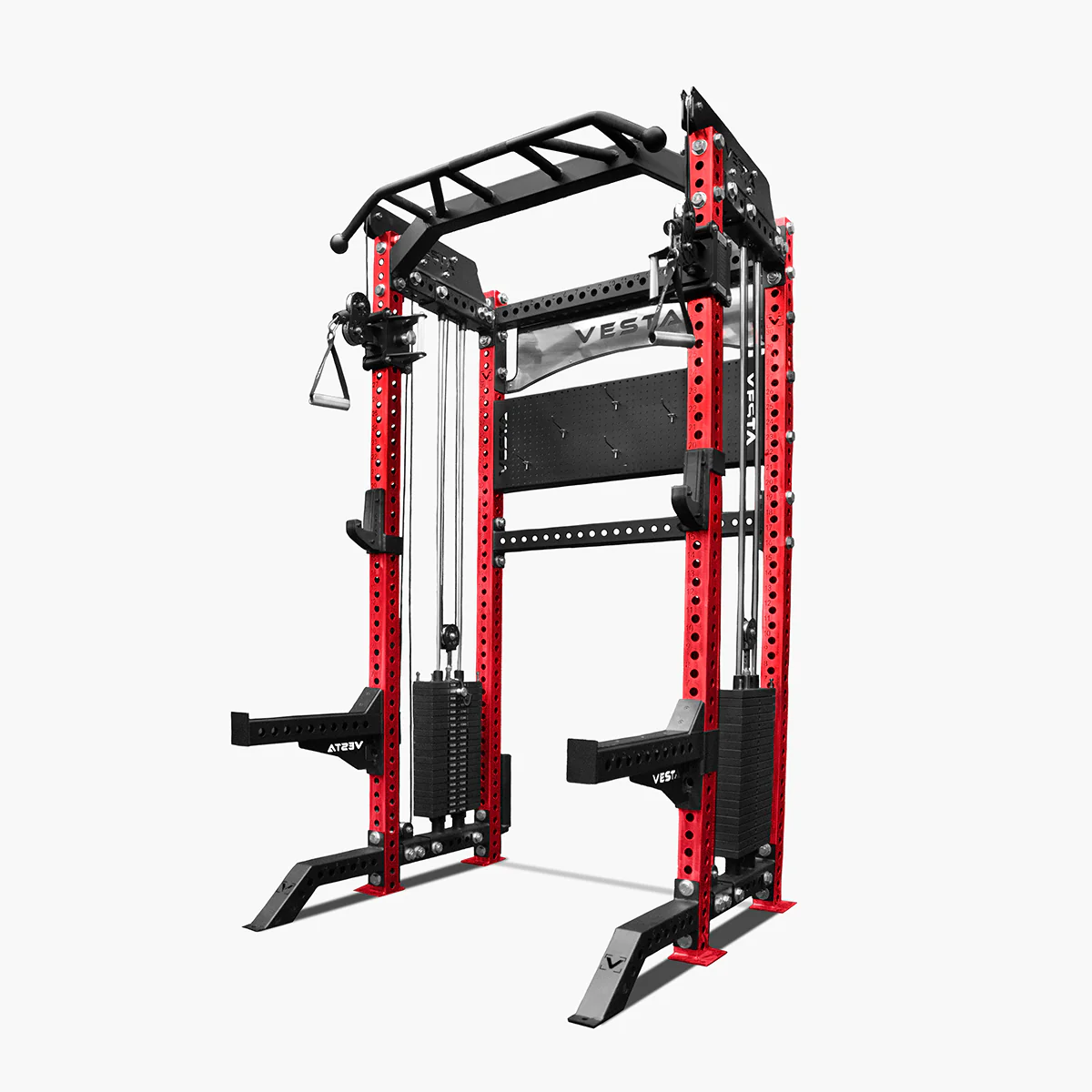 PRO SERIES 2IN1 Ultimate Half Rack Functional Trainer Combo - Image 5