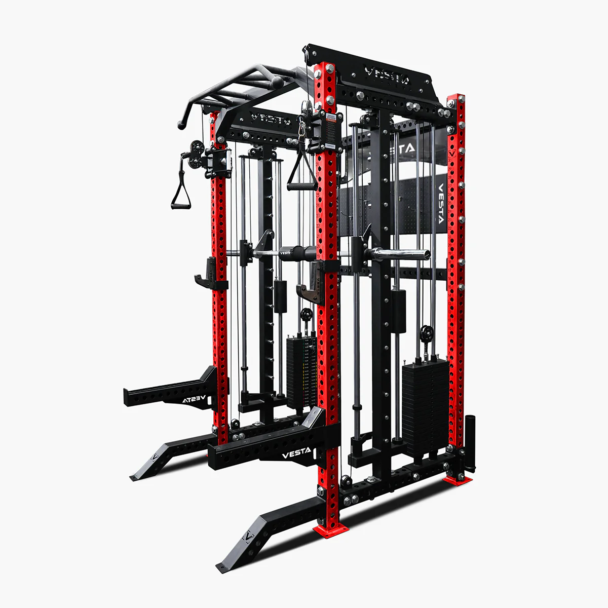 PRO SERIES 3IN1 Ultimate Rack With Smith Machine - Image 4