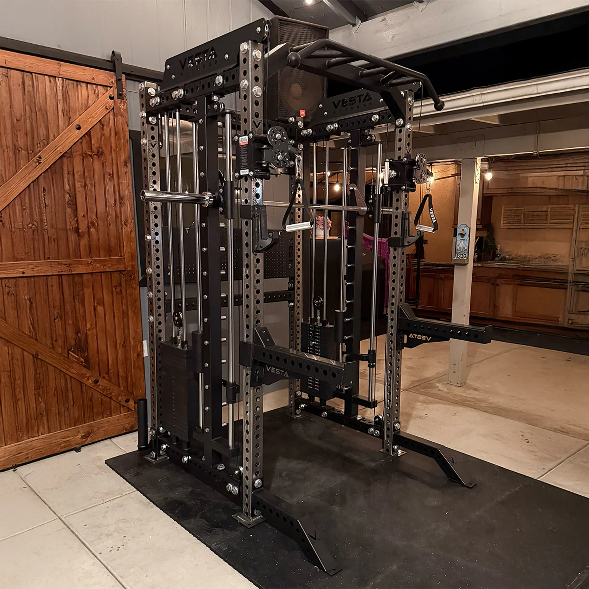 PRO SERIES 3IN1 Ultimate Rack With Smith Machine - Image 6