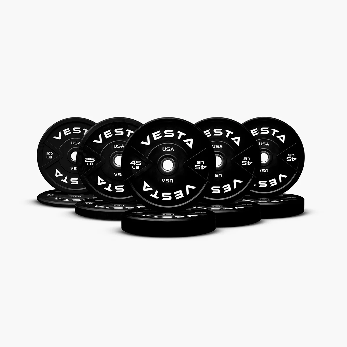 Black Bumper Plates - Image 9