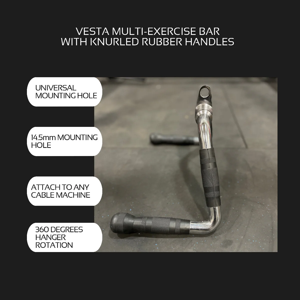 LAT Pull-Down Tricep Bar - Image 3