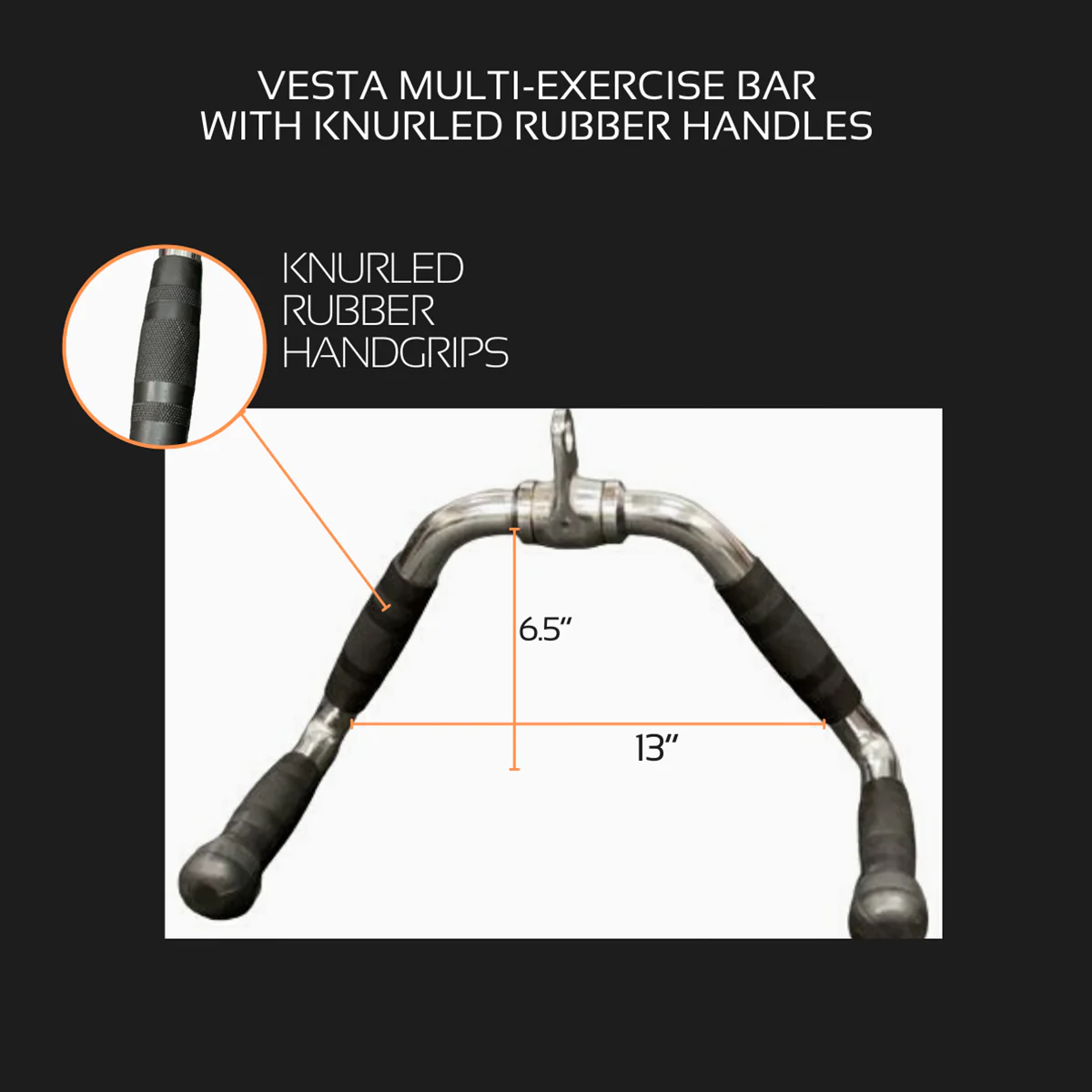 LAT Pull-Down Tricep Bar - Image 4