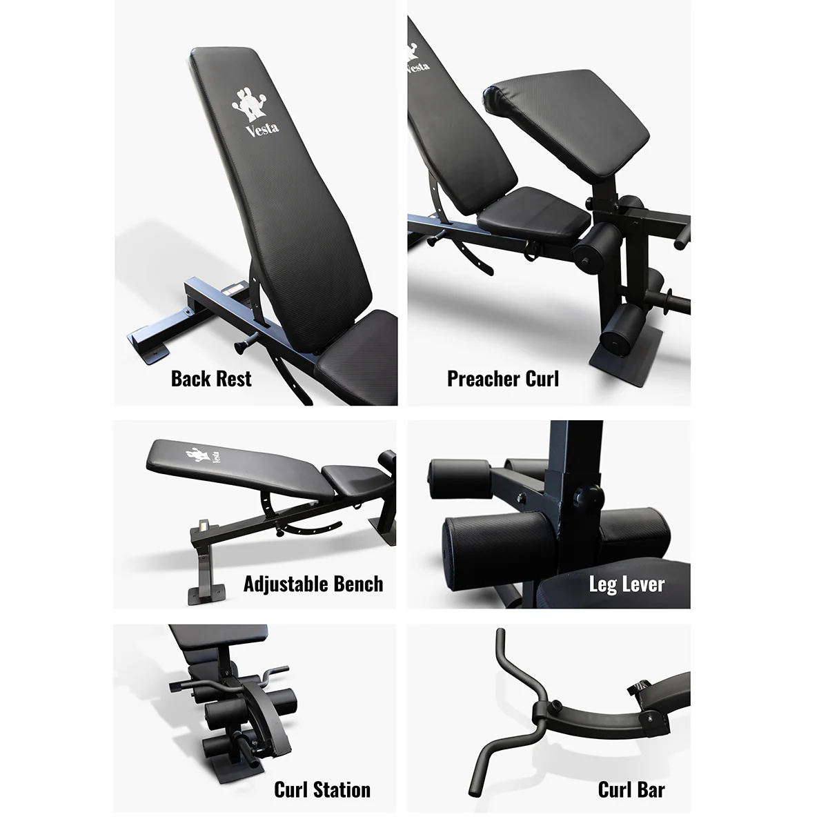 Multi-Functional Smith Machine SM-2001 With FID Bench - Image 13