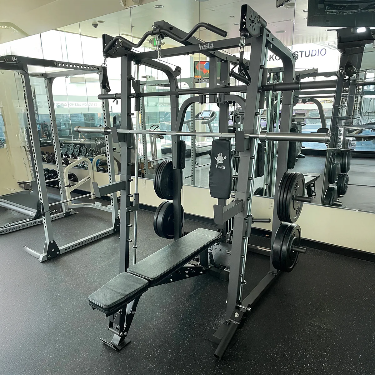 Multi-Functional Smith Machine SM-2001 With FID Bench - Image 8