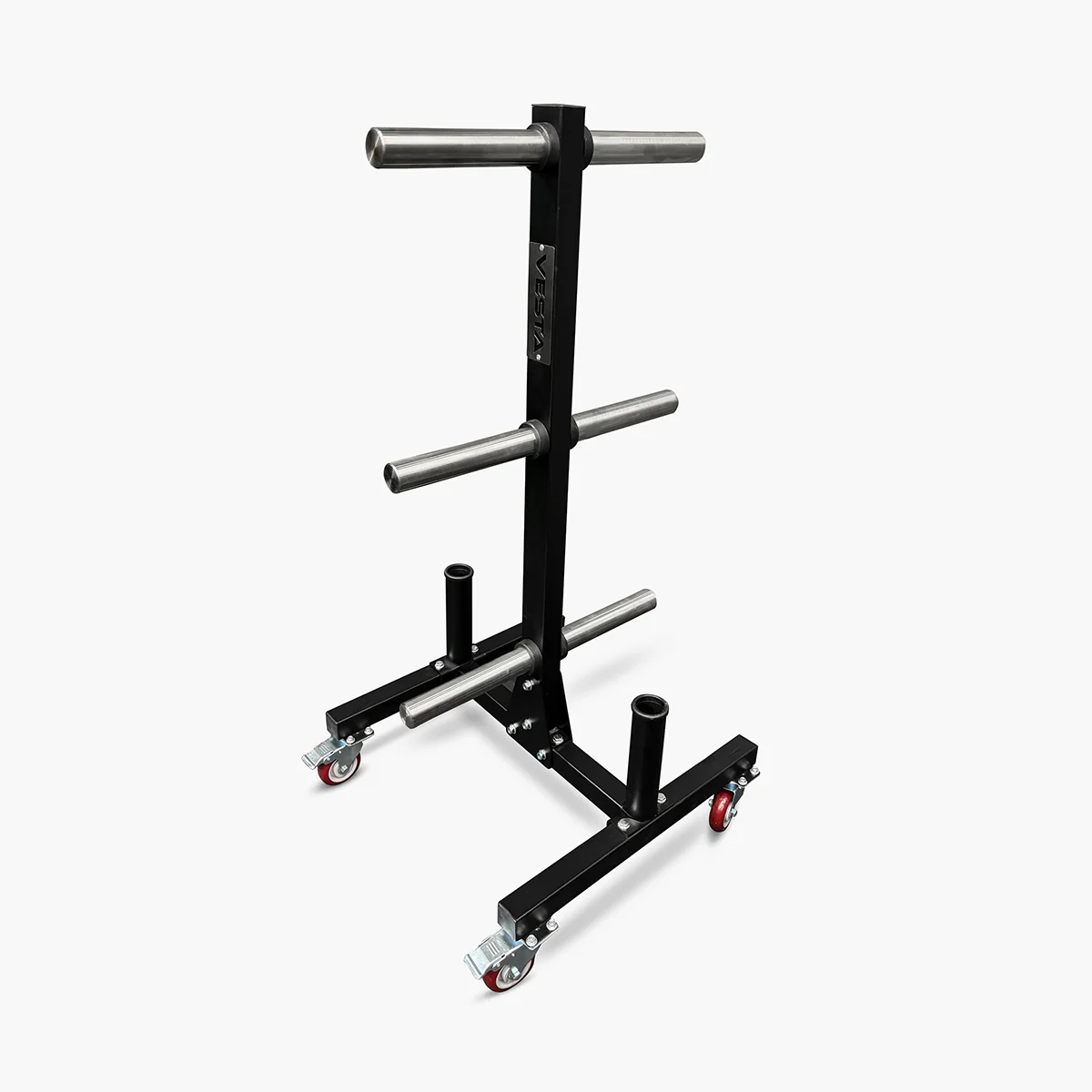 Vertical Weight Plate Tree With Two Barbell Holders - Image 6